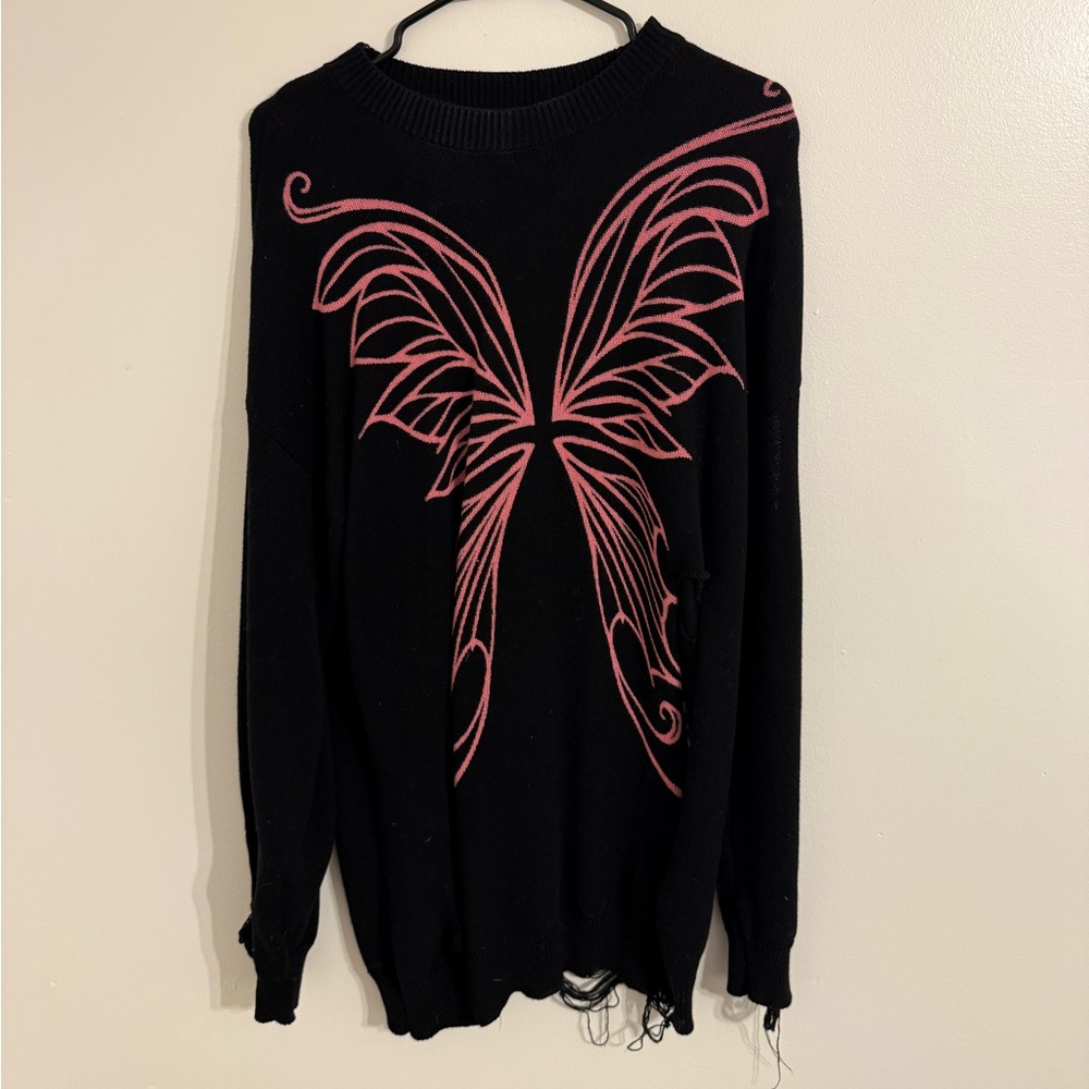 Small Current Mood distressed sweater dress - Never Worn